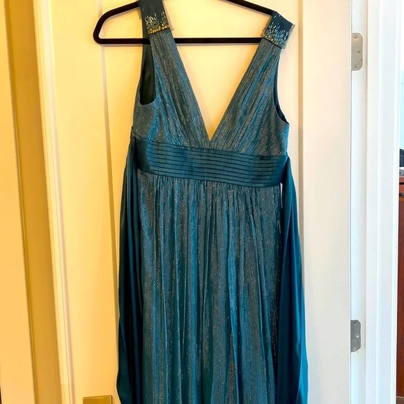 bcbg beaded dress Vintage Y2K BCBG Black Silk Beaded Fairy Dress